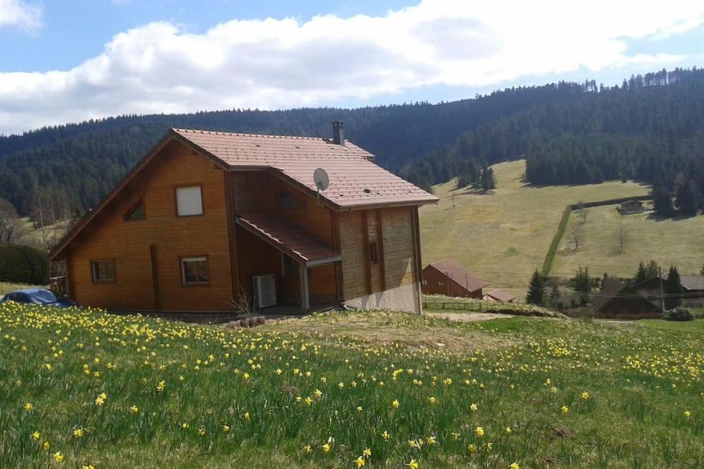 Grand Valtin : Chalet Ecolo 4 Etoiles 14 Personnes Ban-sur-Meurthe-Clefcy Esterno foto