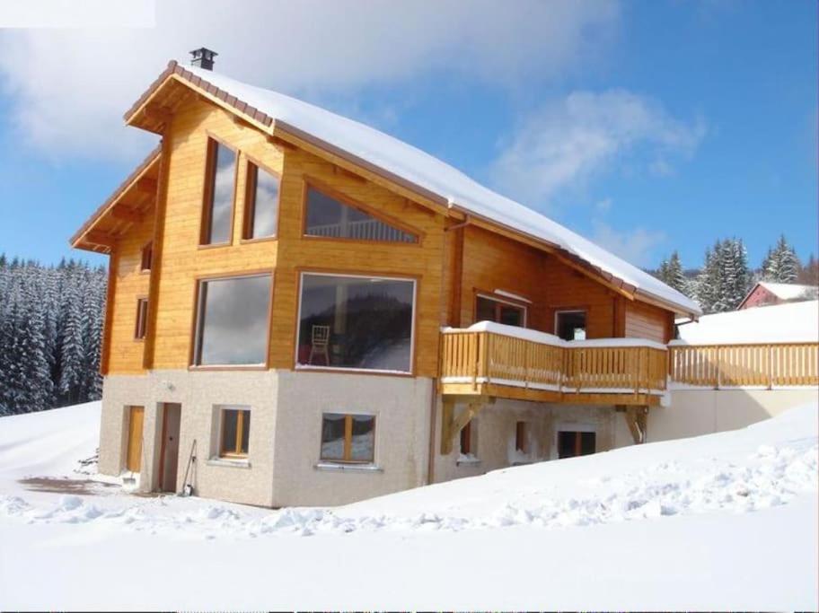Grand Valtin : Chalet Ecolo 4 Etoiles 14 Personnes Ban-sur-Meurthe-Clefcy Esterno foto