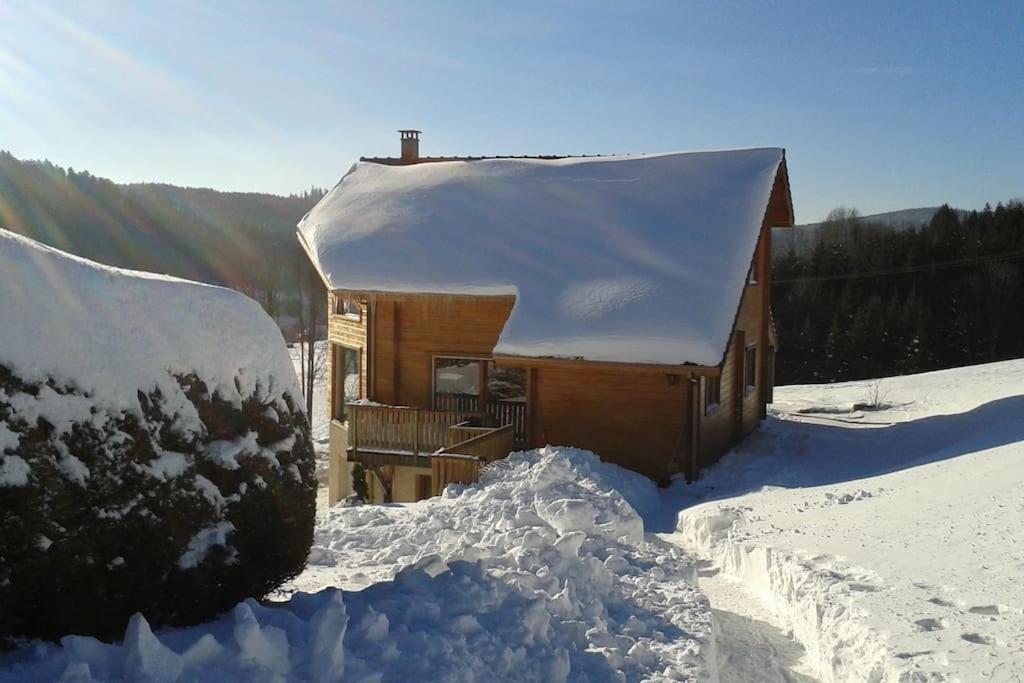 Grand Valtin : Chalet Ecolo 4 Etoiles 14 Personnes Ban-sur-Meurthe-Clefcy Esterno foto